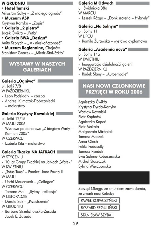 Biuletyn 2006, str. 29